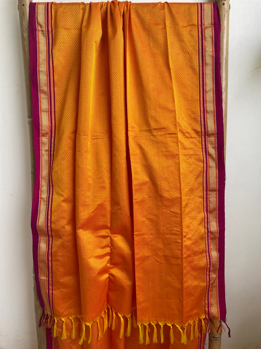 Yellow Khun Dupatta