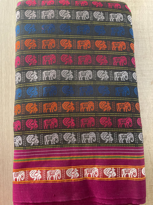 Hathi Mor Khun Blouse Piece