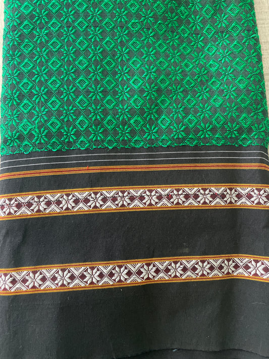 Green Khun Blouse Piece