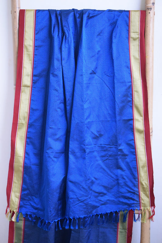 Royal Blue Khun Dupatta