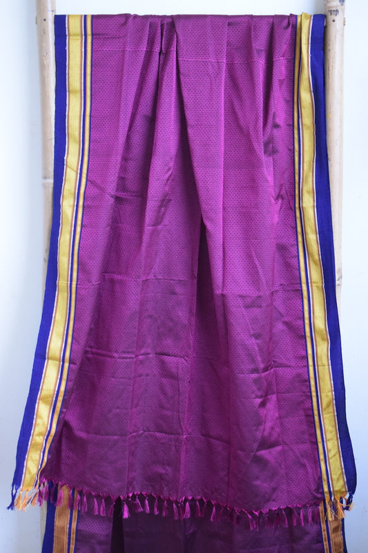Purple Khun Dupatta