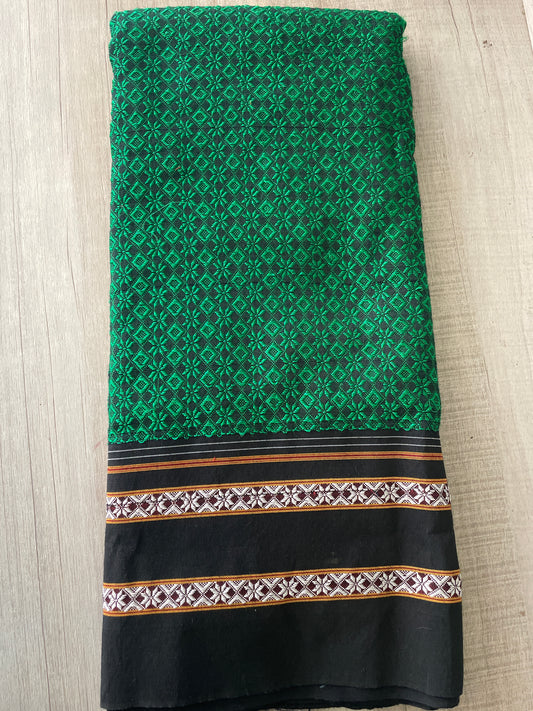 Green Khun Blouse Piece