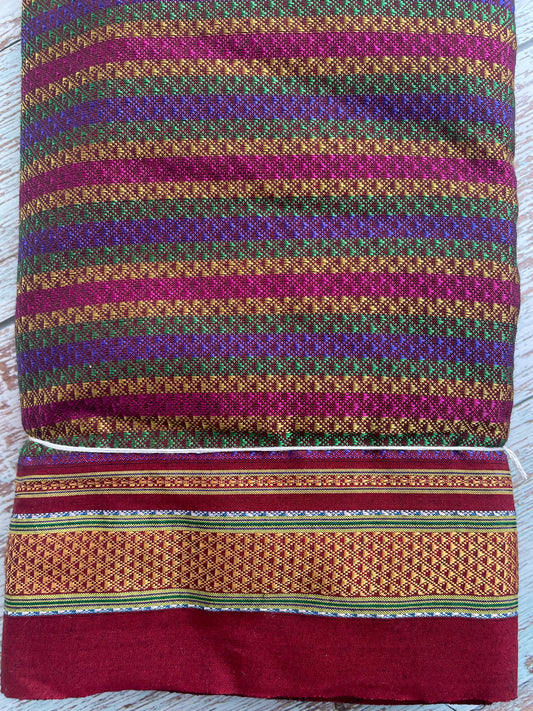 Multi Colour Khun Blouse Piece