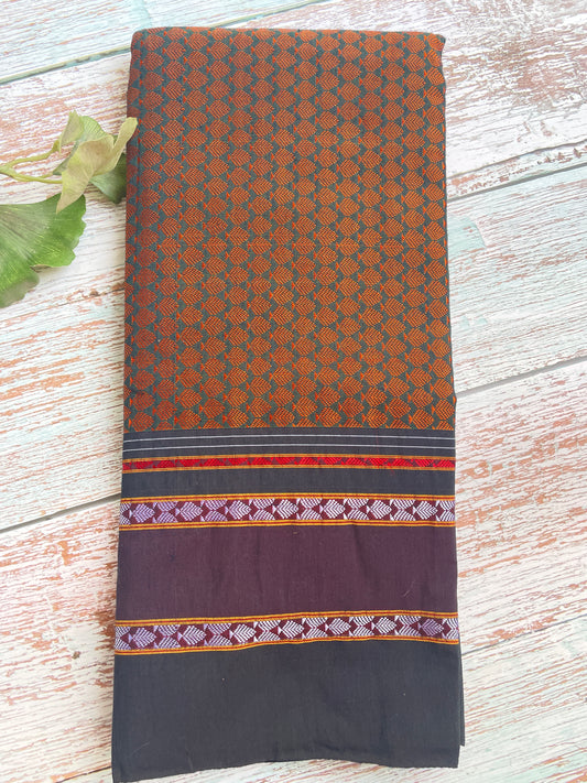 Orange Khun Blouse Piece