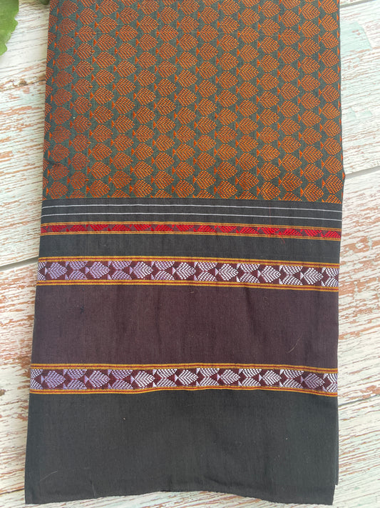 Orange Khun Blouse Piece