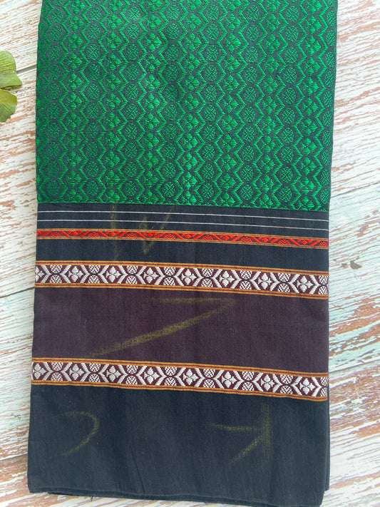 Green Khun Blouse Piece