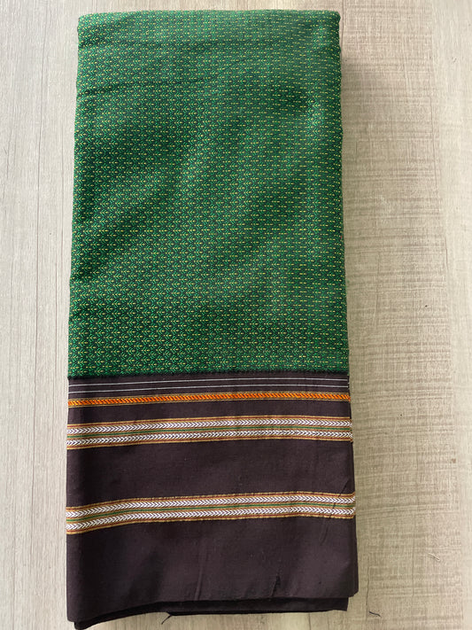 Green Khun Blouse Piece