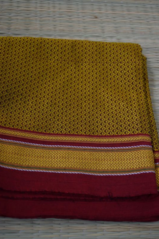 Honey Brown Khun Blouse Piece