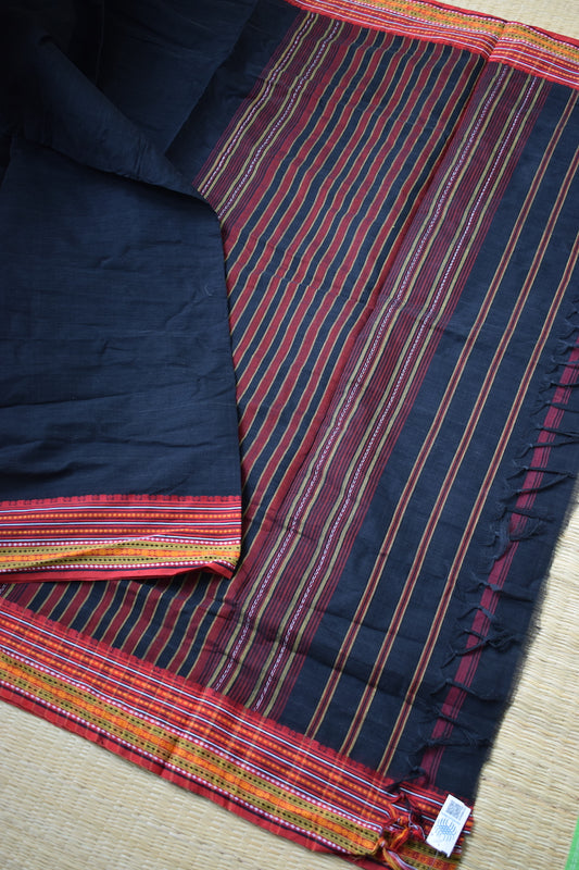 Black Begumpuri Handloom Saree