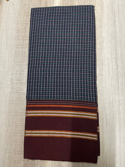 Blue Khun Blouse Piece