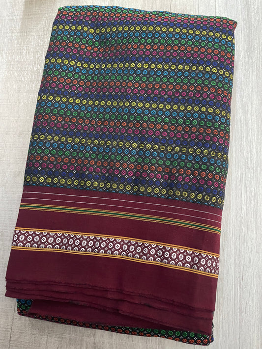 Dots Motif Khun Blouse Piece