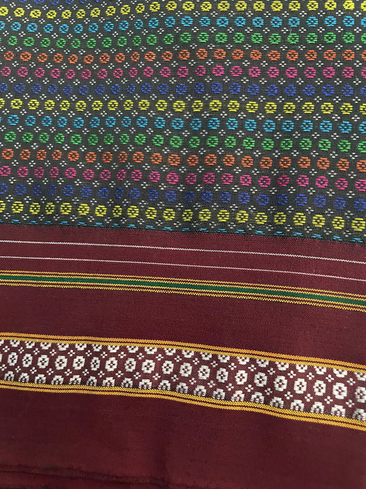 Dots Motif Khun Blouse Piece