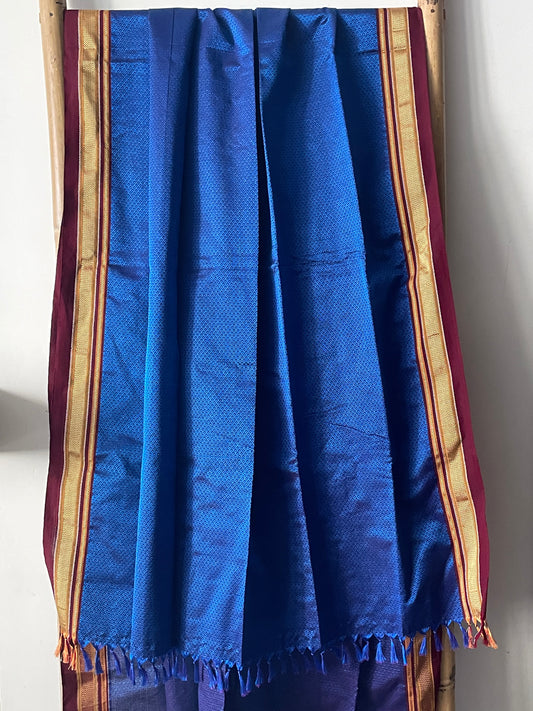 Royal Blue Khun Dupatta