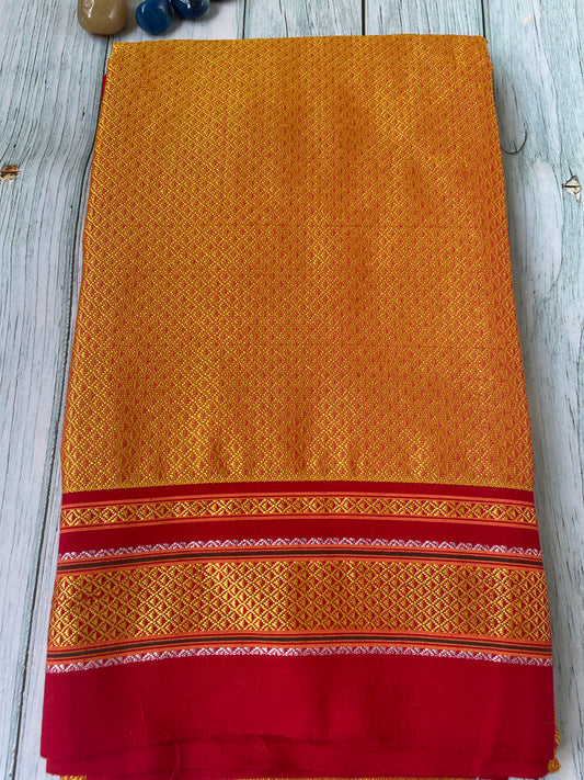 Yellow Khun Blouse Piece