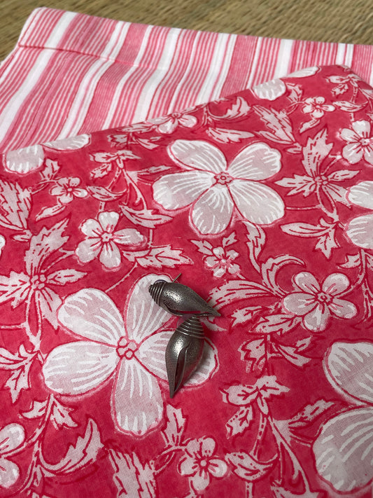 Kanakambara - Buy Cotton Suit Set & Get Oxidised Earrings Free