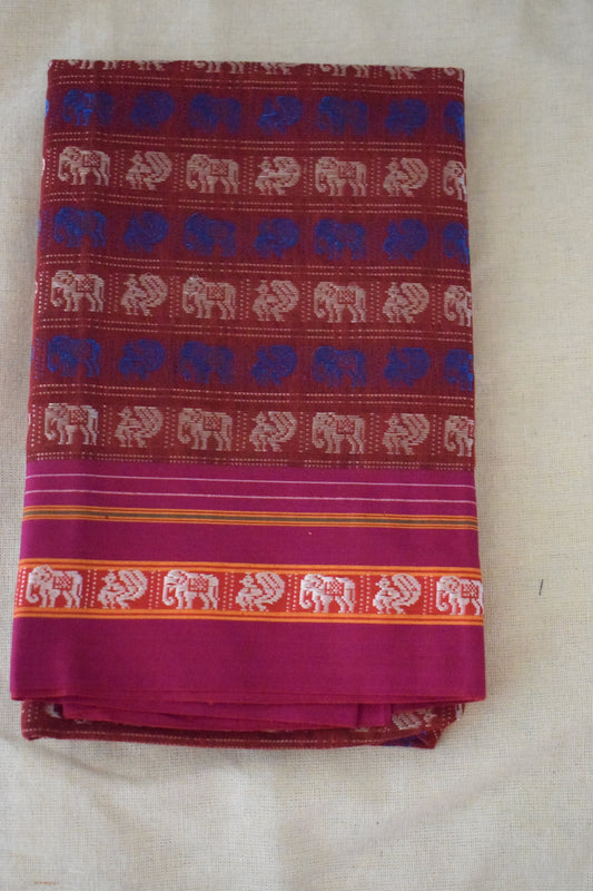 Hathi Mor Khun Blouse Piece