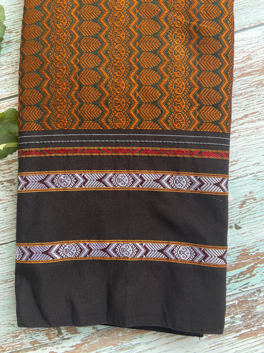 Orange Khun Blouse Piece
