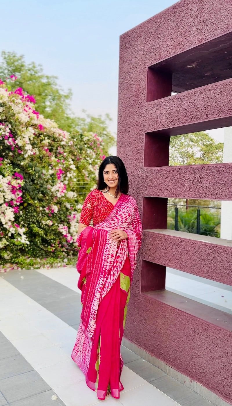Shibori Sarees
