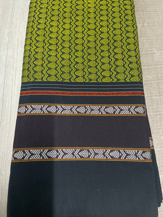 Olive Green Khun Blouse Piece