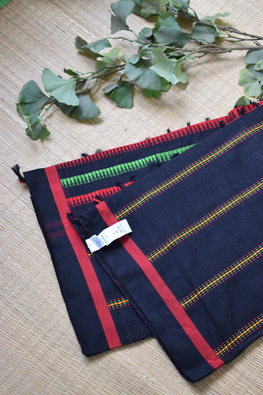 Black Begumpuri Handloom Saree