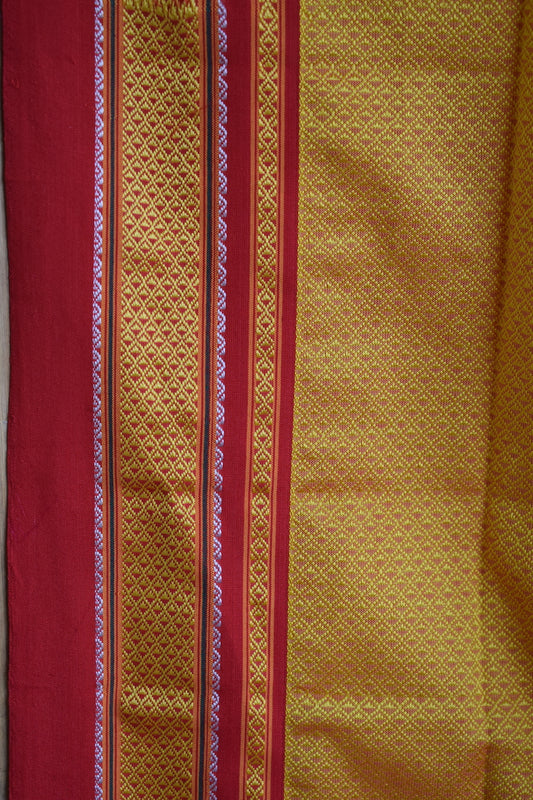 Turmeric Yellow Khun Dupatta