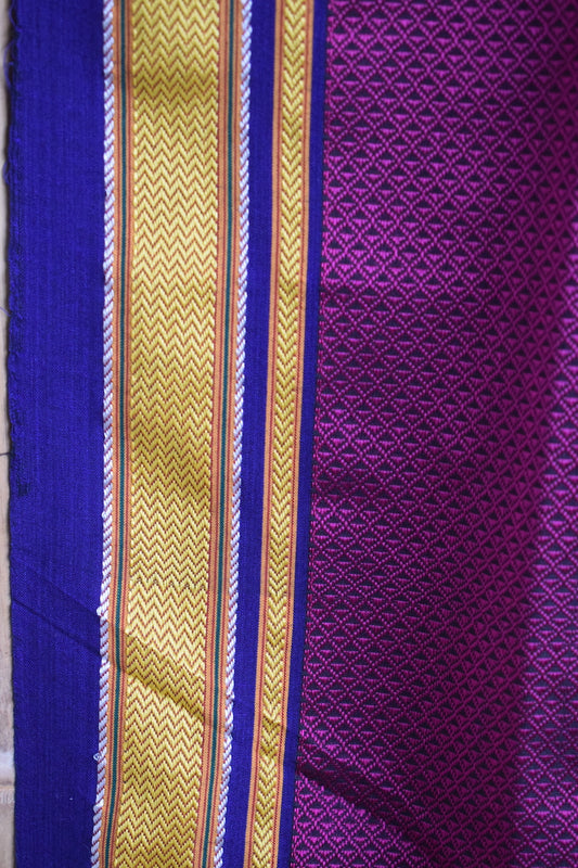 Purple Khun Dupatta