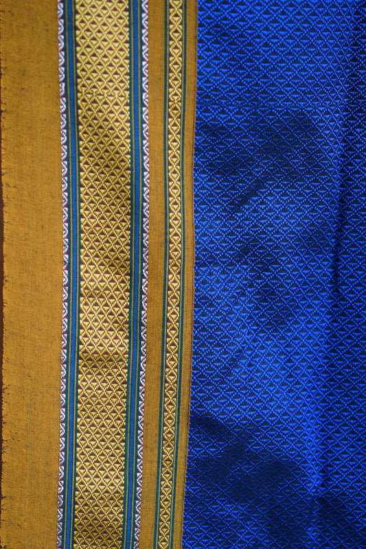 Royal Blue Khun Dupatta