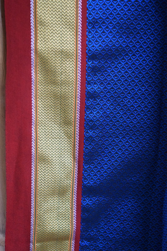 Royal Blue Khun Dupatta