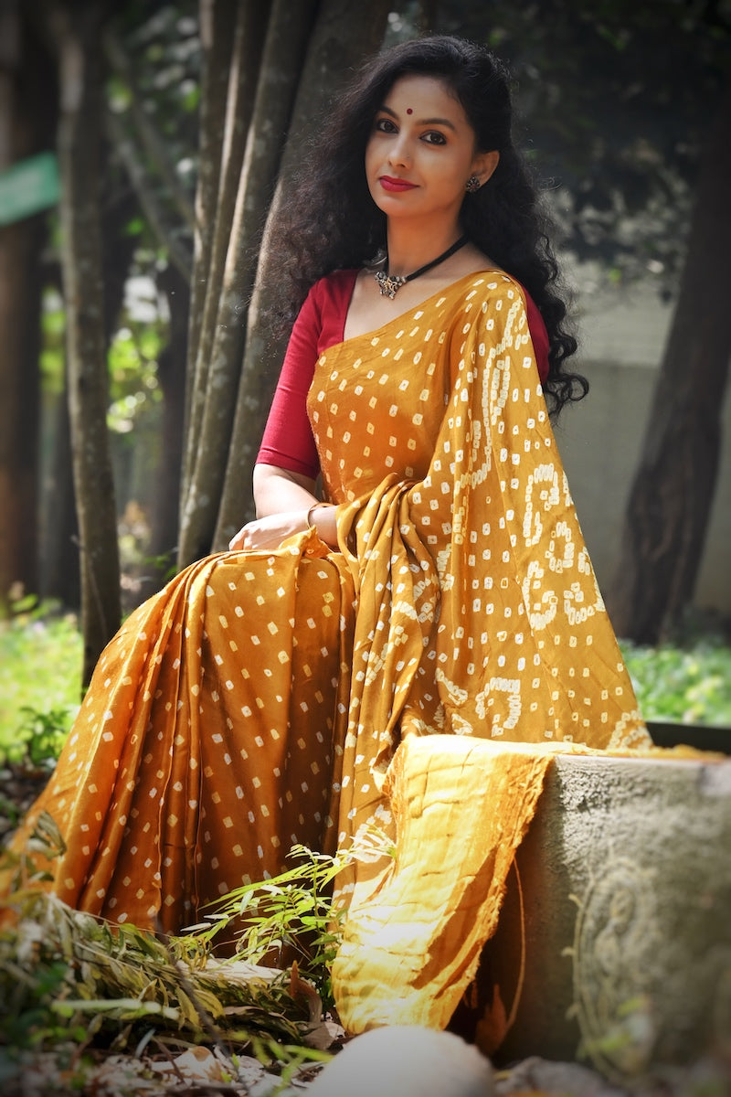 Bandhani Sarees