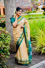Load image into Gallery viewer, Sandal Ilkal Blended Silk Saree
