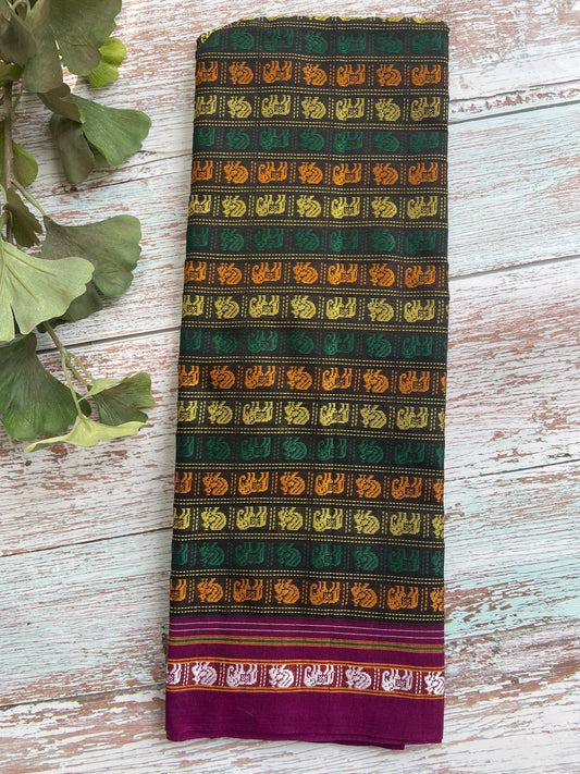 Hathi Mor Khun Blouse Piece