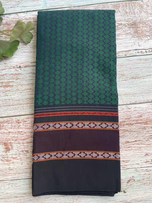 Green Khun Blouse Piece