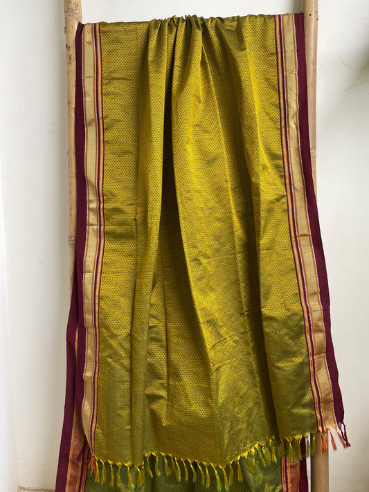 Golden Yellow Khun Dupatta