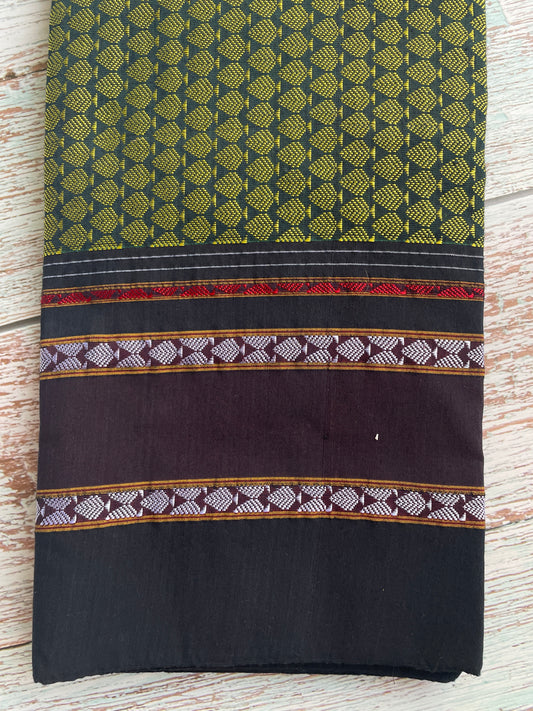 Olive Green Khun Blouse Piece