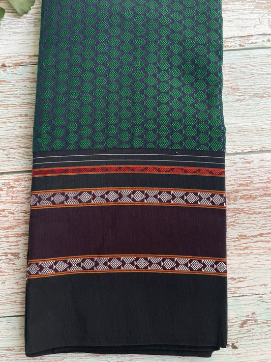 Green Khun Blouse Piece