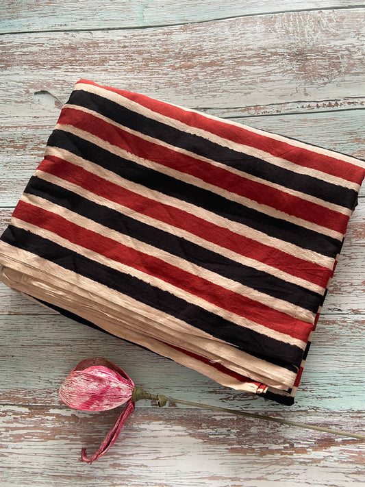 Multi Colour Block Printed Fabric