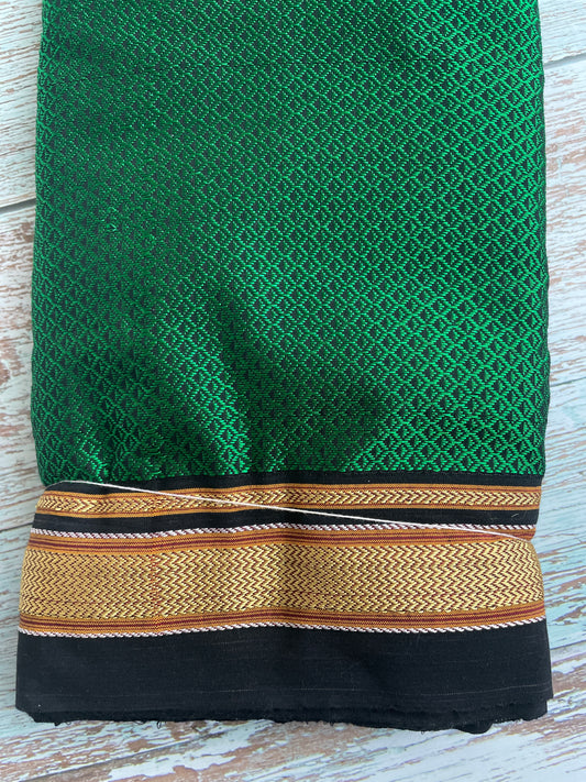 Green Khun Blouse Piece
