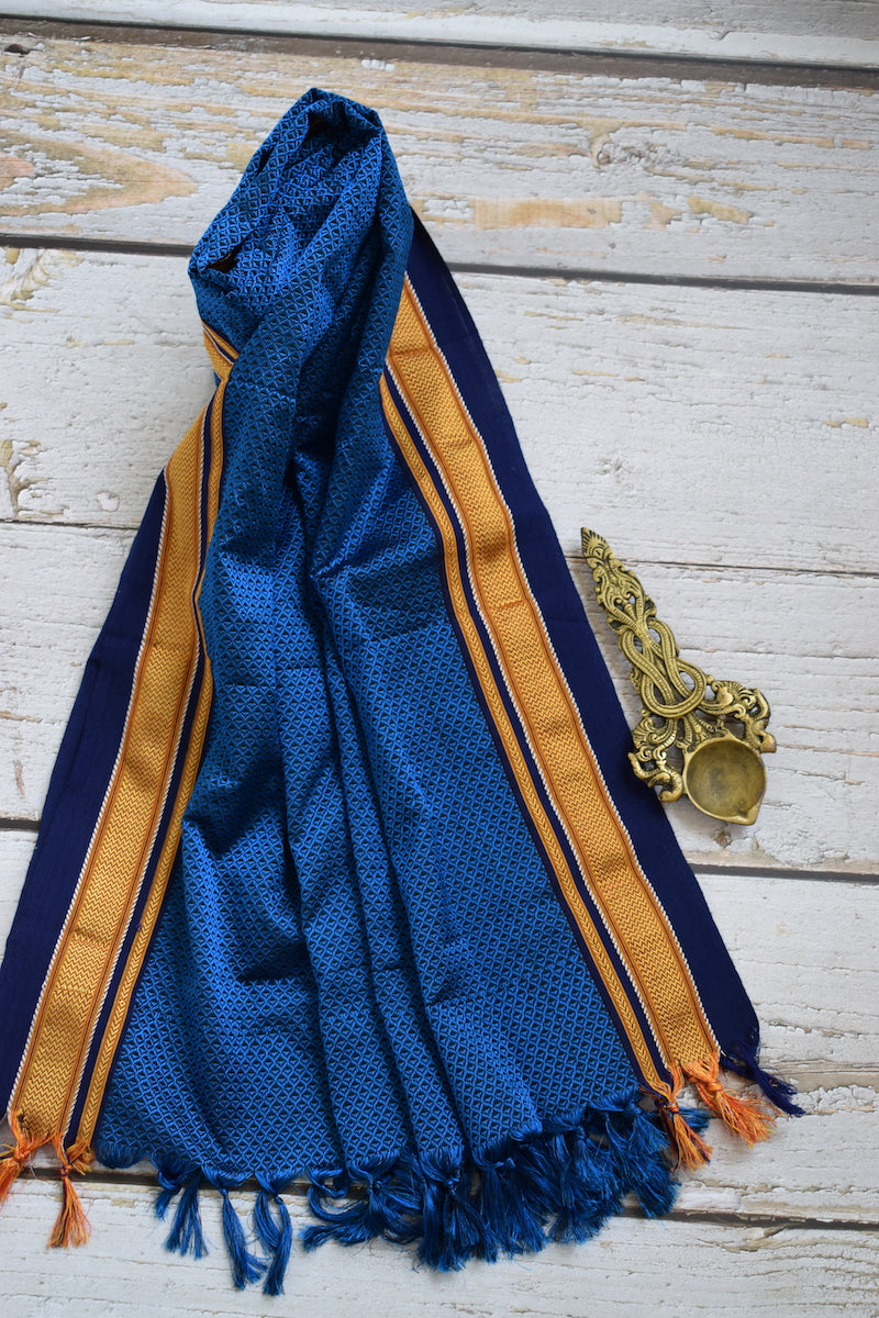 Blue Khun Dupatta