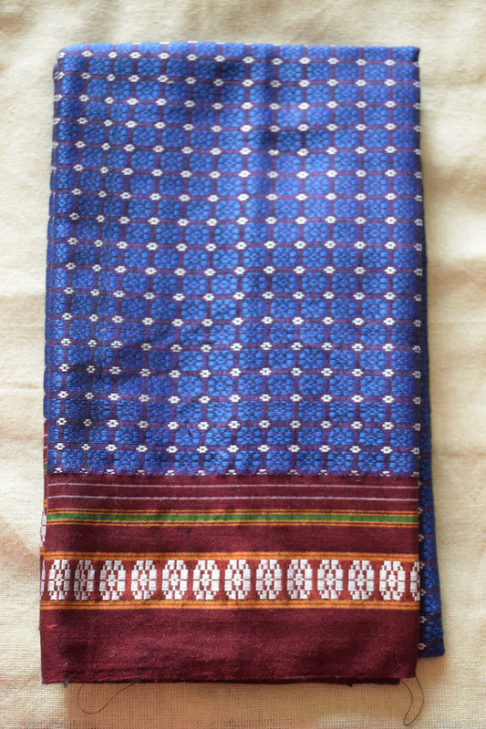 Blue Khun Blouse Piece