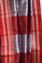 Load image into Gallery viewer, Olive Gomedadi Ilkal Cotton Saree
