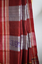 Load image into Gallery viewer, Black Gomedadi Ilkal Cotton Saree
