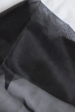 Load image into Gallery viewer, Black Kora Organza Buti Benarasi Saree
