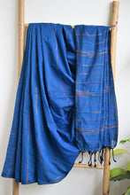 Load image into Gallery viewer, Blue Khesh Cotton Saree
