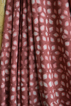 Load image into Gallery viewer, Brick Red Chanderi Cotton Silk Saree
