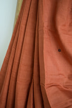 Load image into Gallery viewer, Brown Sambhalpuri Cotton Saree
