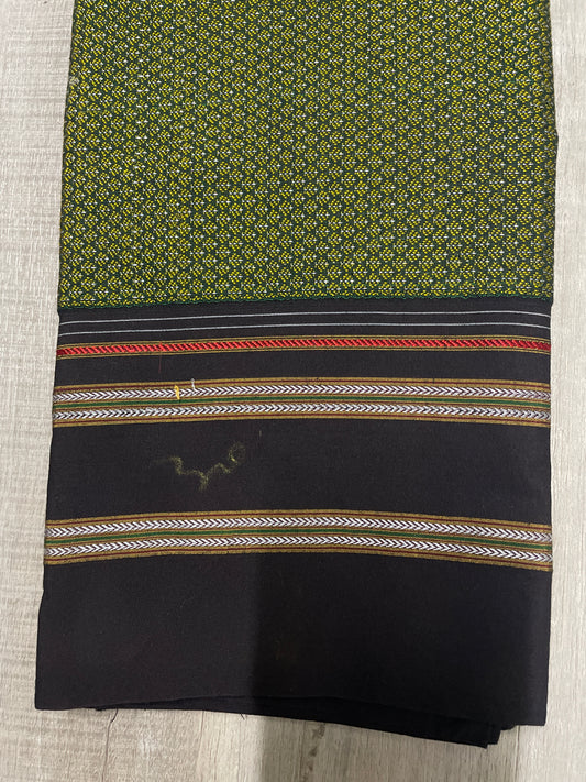 Olive Green Khun Blouse Piece