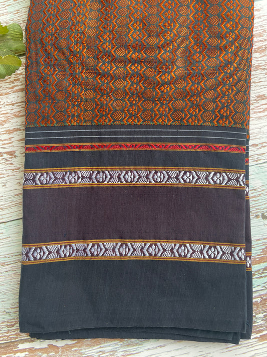 Orange Khun Blouse Piece