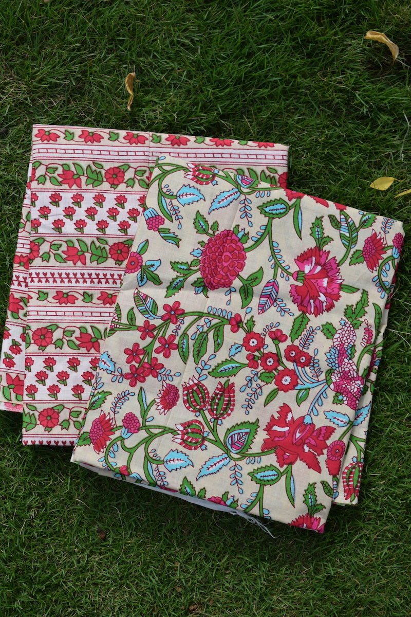 Cream Benarasi Katan Warm Silk Saree