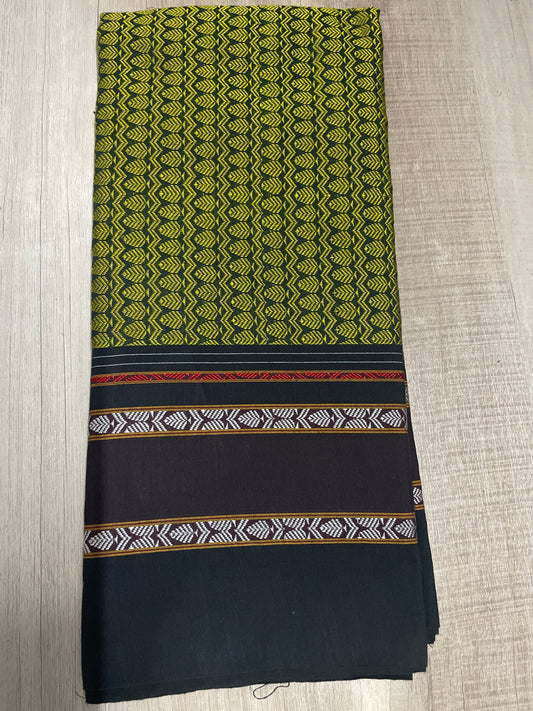 Olive Green Khun Blouse Piece