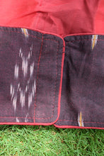Load image into Gallery viewer, Dark Brown Ikkat Cotton Blouse
